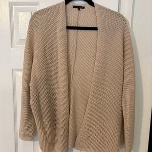 Staccato Tan Open-Front Cardigan
